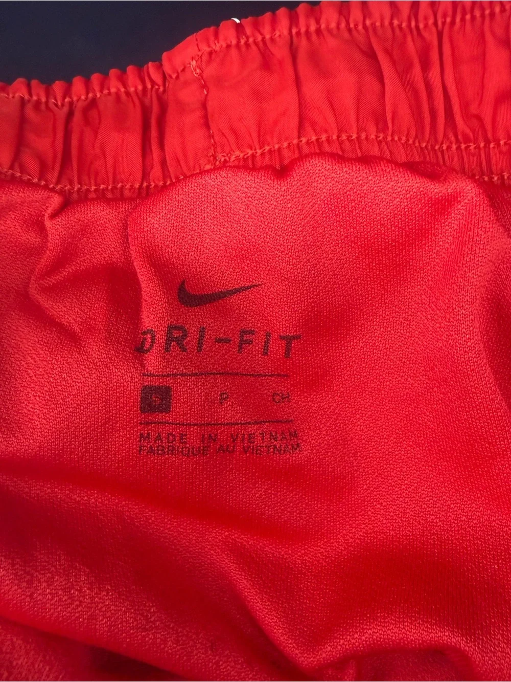 Nike Women Red Athletic Shorts